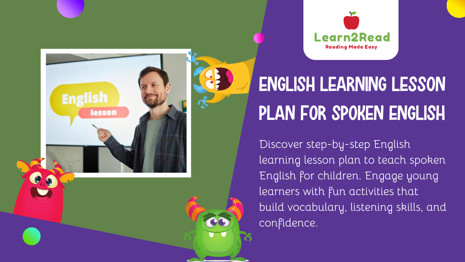 A Complete English Learning Lesson Plan for Spoken English