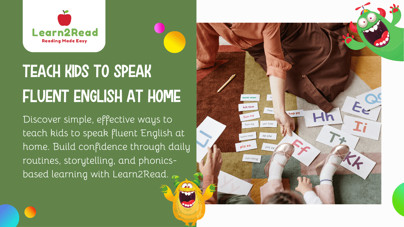 Top 5 Phonics Activities to teach kids at Home