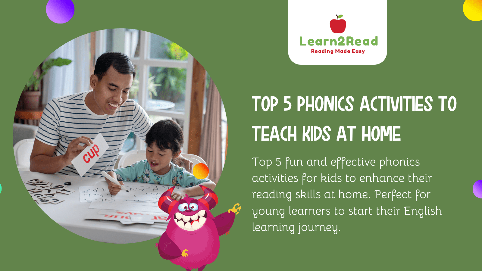 How to Teach Kids to Speak Fluent English at Home | Learn2Read